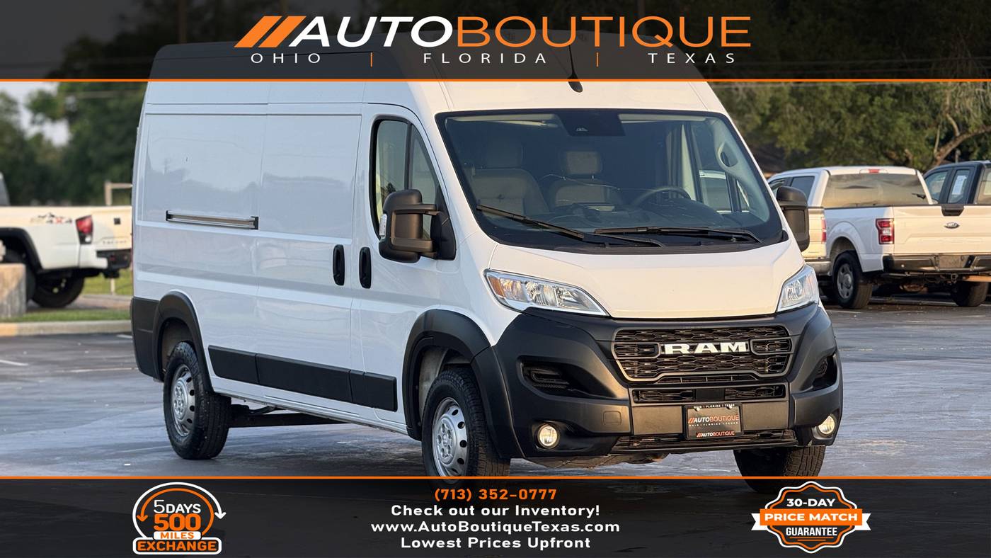 2023 Ram ProMaster Cargo Van 2500 — Cargo Van — 69,448 mi — Alvin, TX