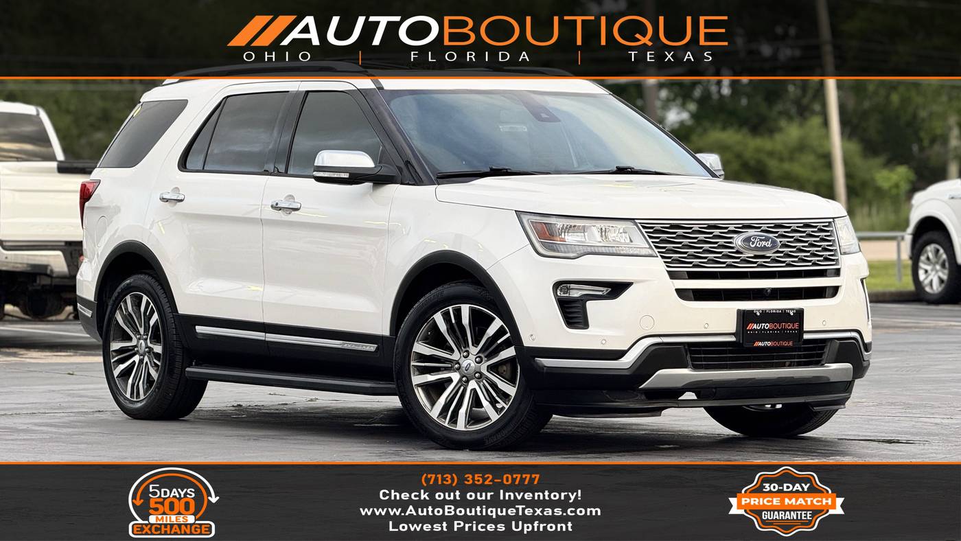 2018 Ford Explorer Platinum — SUV — 59,361 mi — Alvin, TX