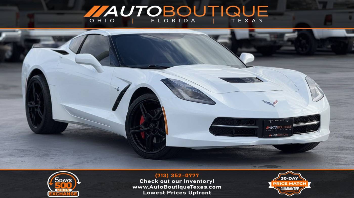 2019 Chevrolet Corvette 1LT — Coupe — 34,408 mi — Alvin, TX