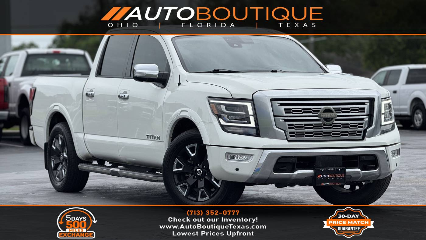 2021 Nissan Titan Platinum Reserve — Pickup Truck — 84,757 mi — Alvin, TX