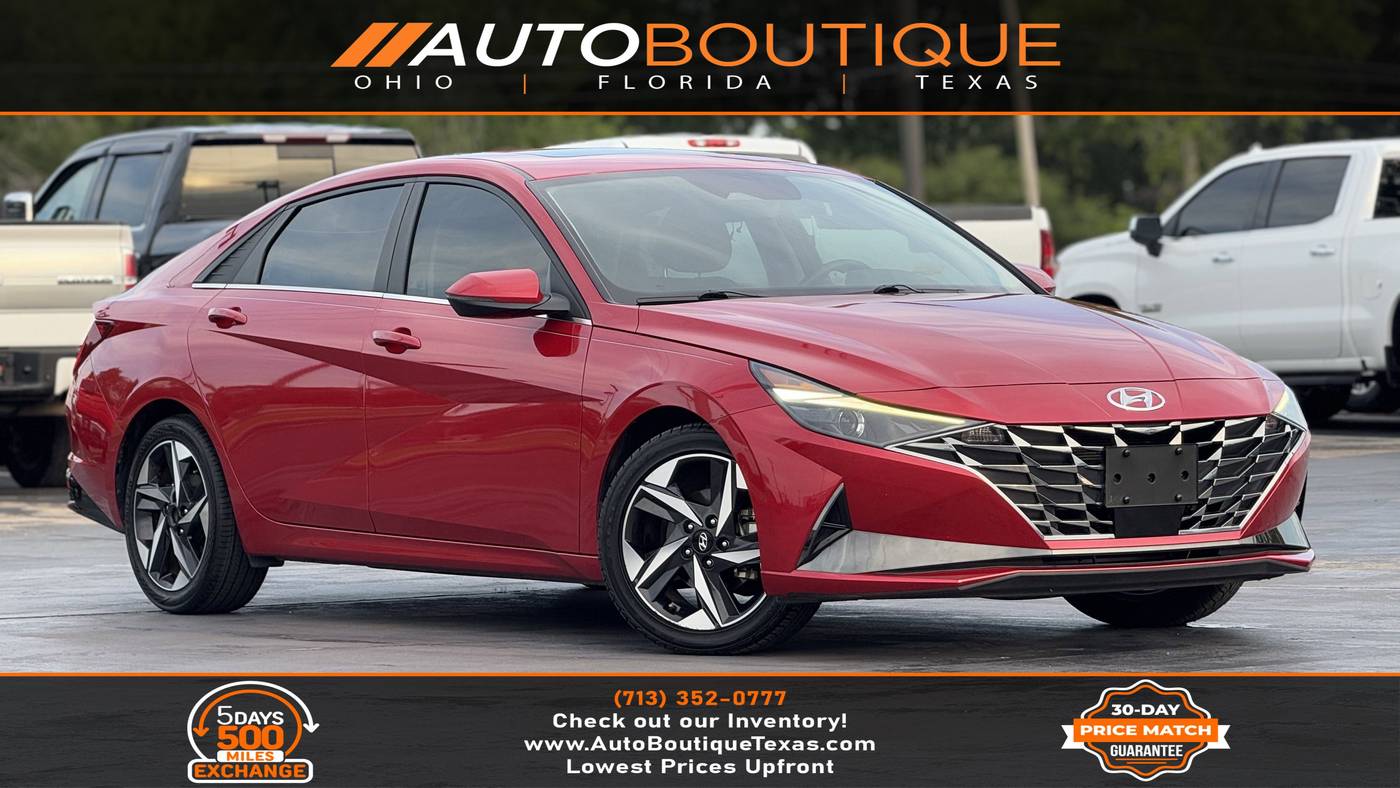 2021 Hyundai Elantra SEL — Sedan — 32,565 mi — Alvin, TX