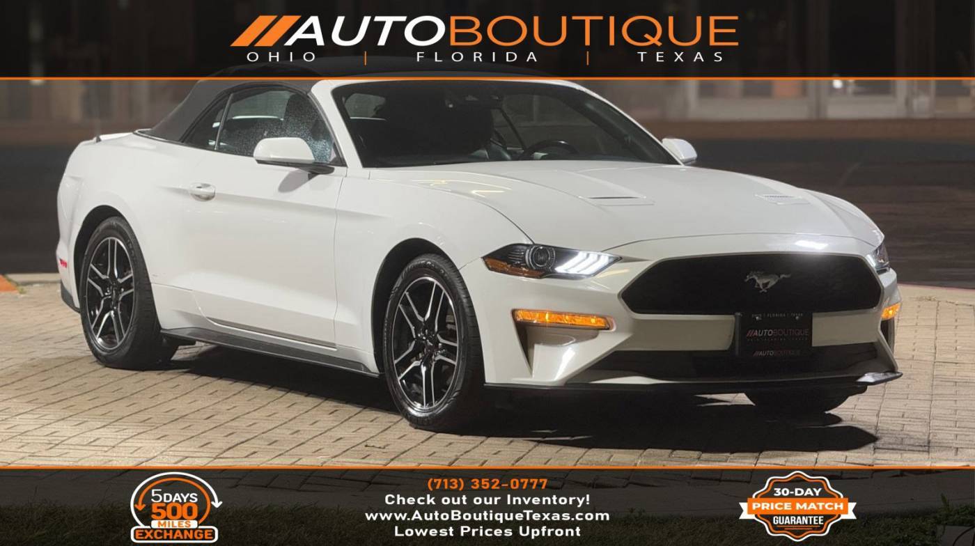 2022 Ford Mustang EcoBoost Premium — Convertible — 69,375 mi — Alvin, TX