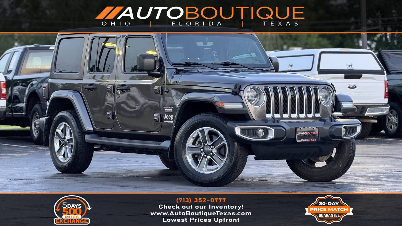 2018 Jeep Wrangler Sahara — SUV — 98,561 mi — Alvin, TX