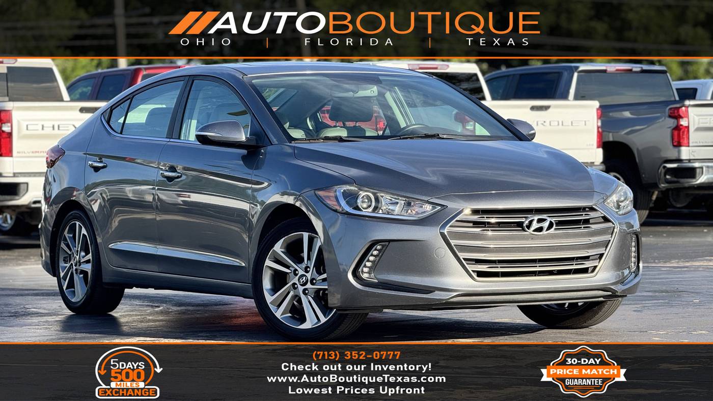 2017 Hyundai Elantra Limited — Sedan — 74,982 mi — Alvin, TX