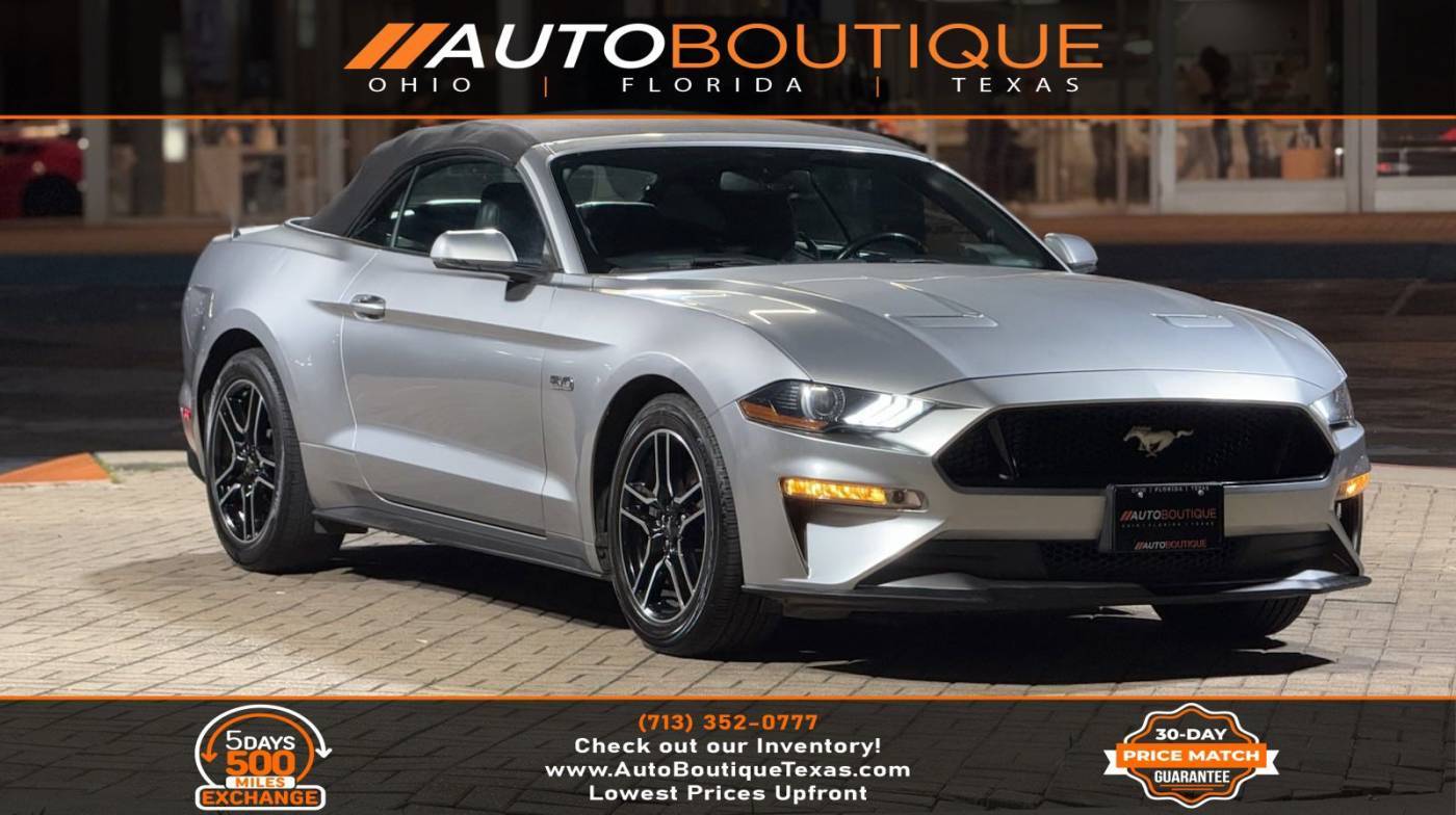 2020 Ford Mustang GT Premium — Convertible — 63,420 mi — Alvin, TX