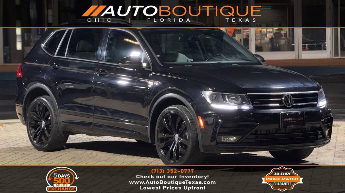 2021 Volkswagen Tiguan SE R-Line Black — SUV — 59,869 mi — Alvin, TX