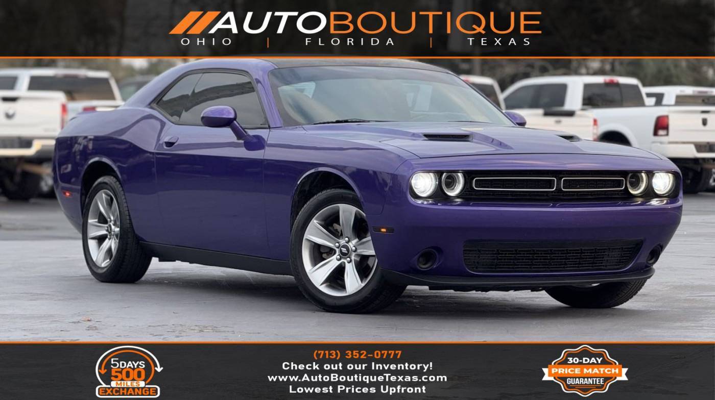 2018 Dodge Challenger SXT — Coupe — 85,738 mi — Alvin, TX