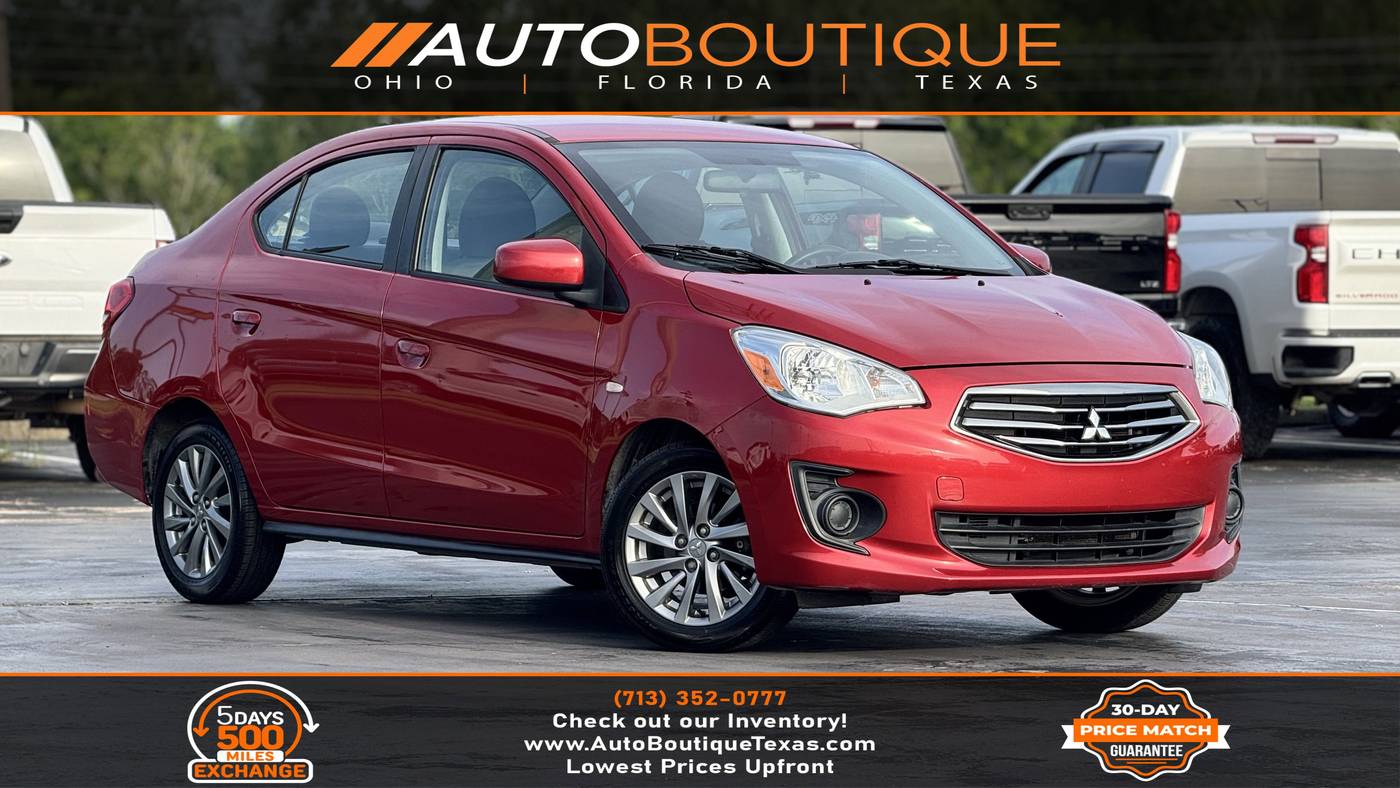 2019 Mitsubishi Mirage ES — Sedan — 78,010 mi — Alvin, TX