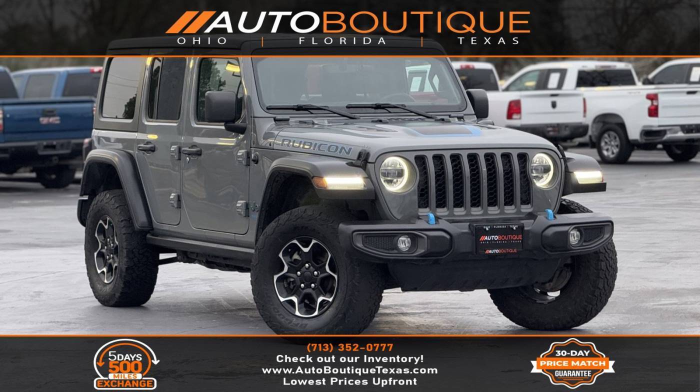 2023 Jeep Wrangler Rubicon 4xe — SUV — 45,537 mi — Alvin, TX