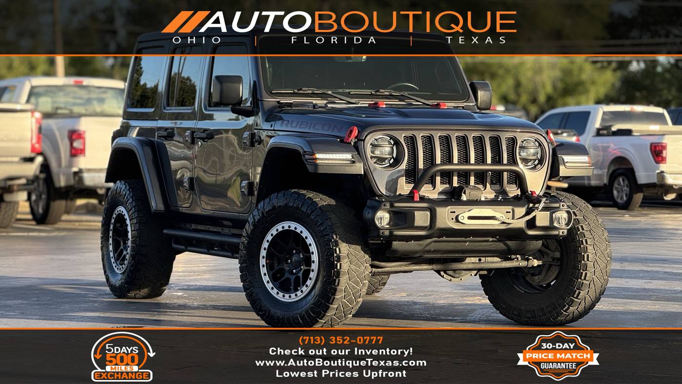 2018 Jeep Wrangler Rubicon — SUV — 68,061 mi — Alvin, TX