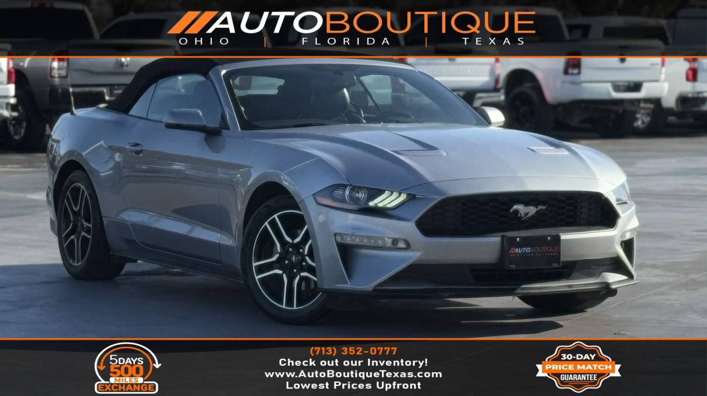 2020 Ford Mustang EcoBoost Premium — Convertible — 59,021 mi — Alvin, TX