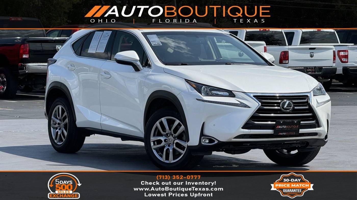 2016 Lexus NX 200t NX 200t