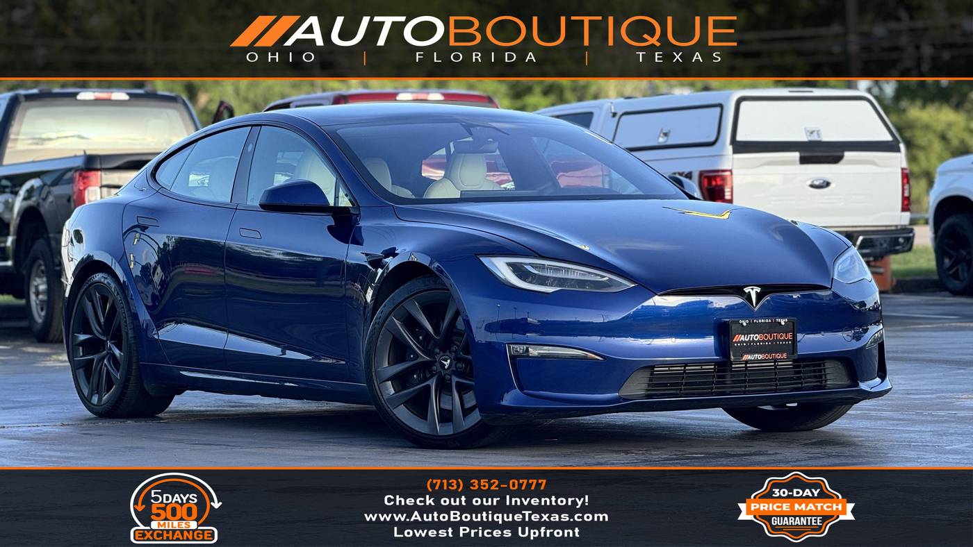 2021 Tesla Model S Long Range — Hatchback — 37,572 mi — Alvin, TX