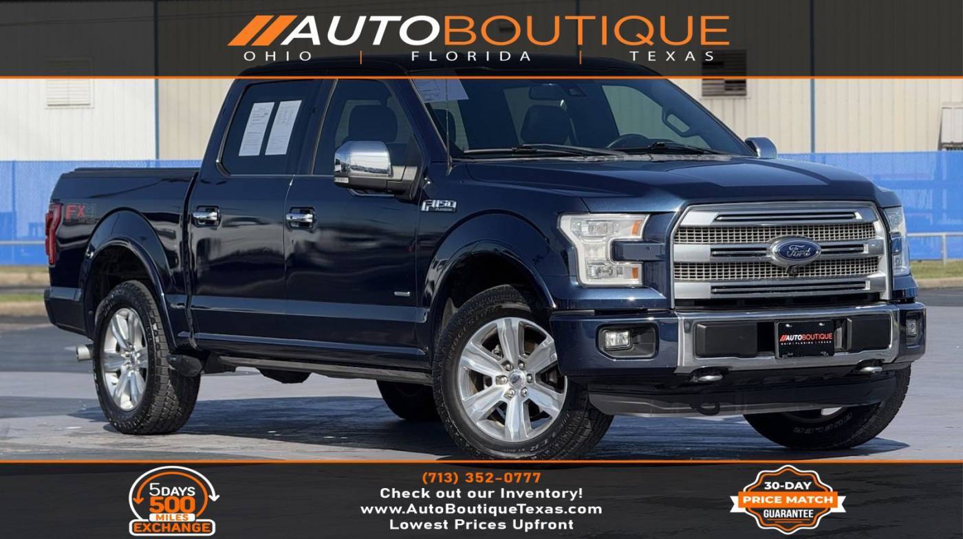 2016 Ford F-150 Platinum — Pickup Truck — 99,857 mi — Alvin, TX