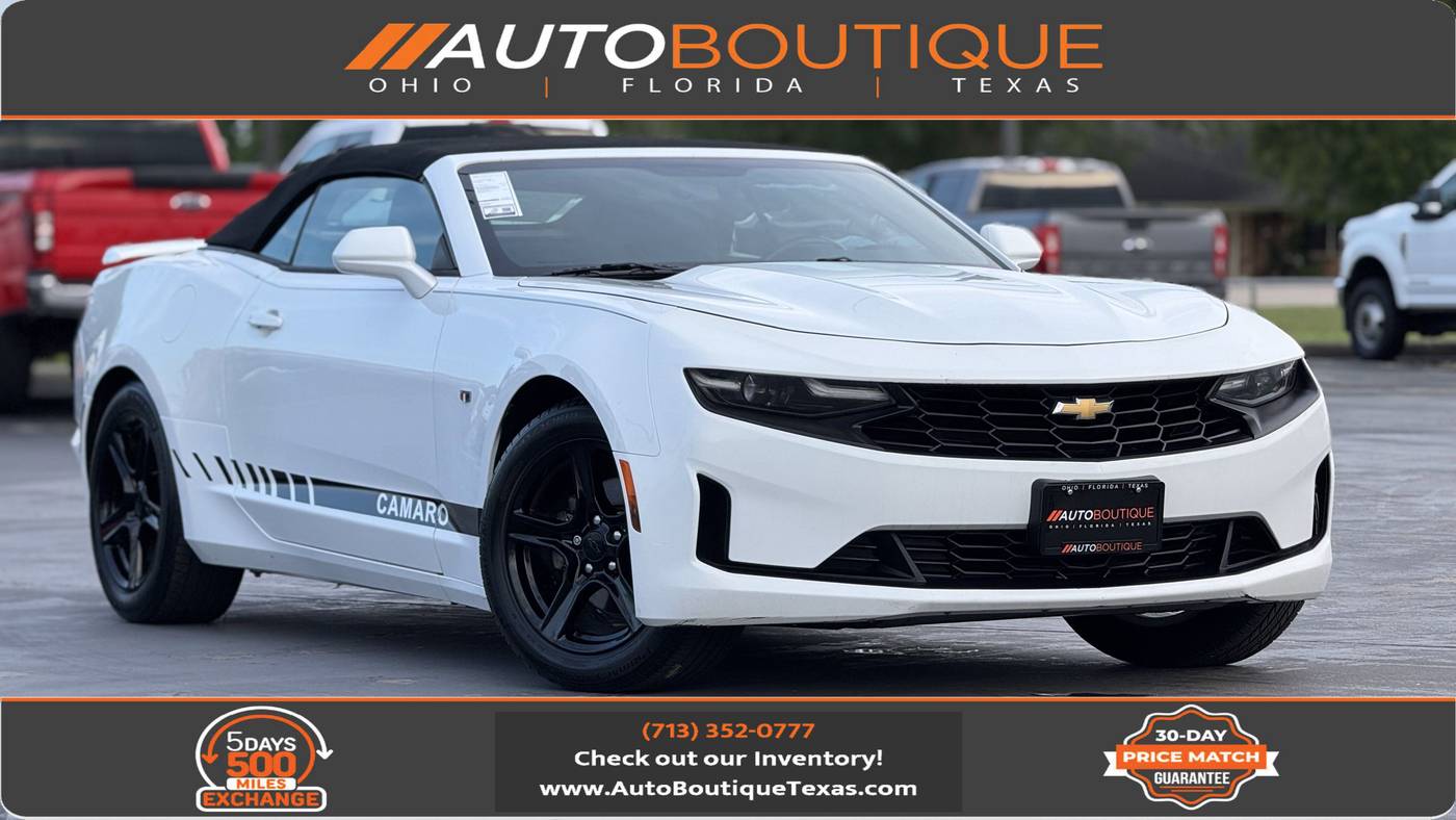 2019 Chevrolet Camaro 1LT — Convertible — 77,717 mi — Alvin, TX