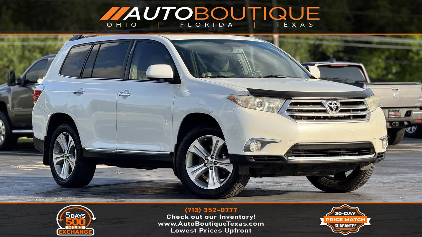 2013 Toyota Highlander Limited — SUV — 92,035 mi — Alvin, TX