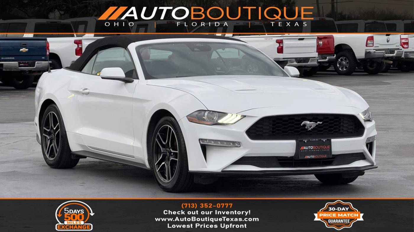 2022 Ford Mustang EcoBoost Premium — Convertible — 47,139 mi — Alvin, TX