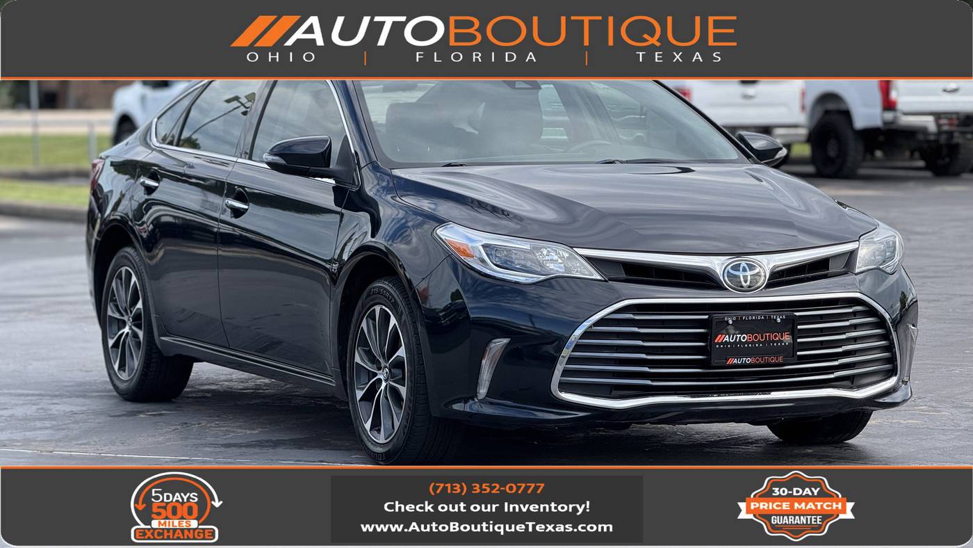 2017 Toyota Avalon XLE — Sedan — 157,485 mi — Alvin, TX