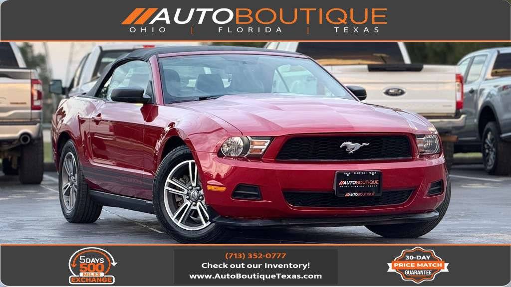2012 Ford Mustang V6 Premium — Convertible — 66,383 mi — Alvin, TX