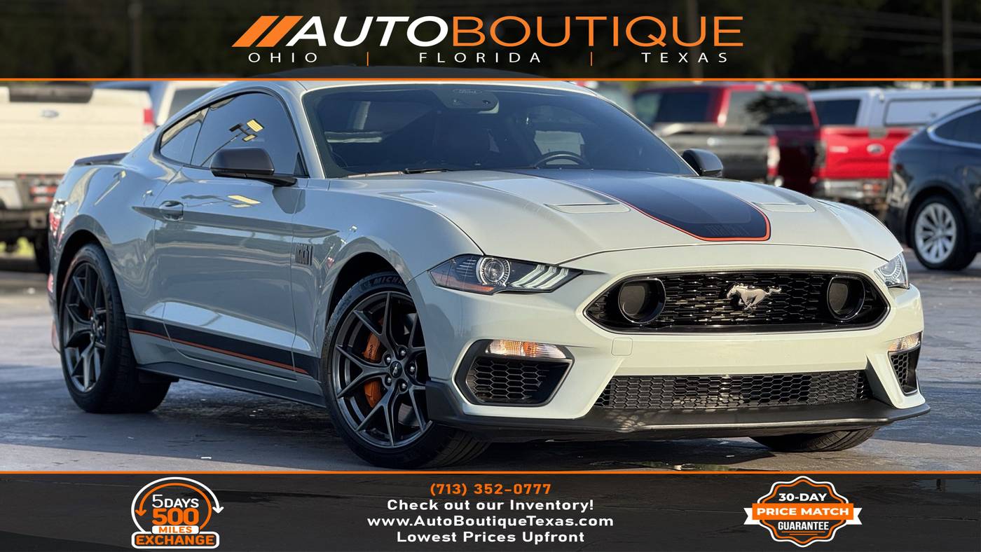 2021 Ford Mustang Mach 1 — Coupe — 12,400 mi — Alvin, TX