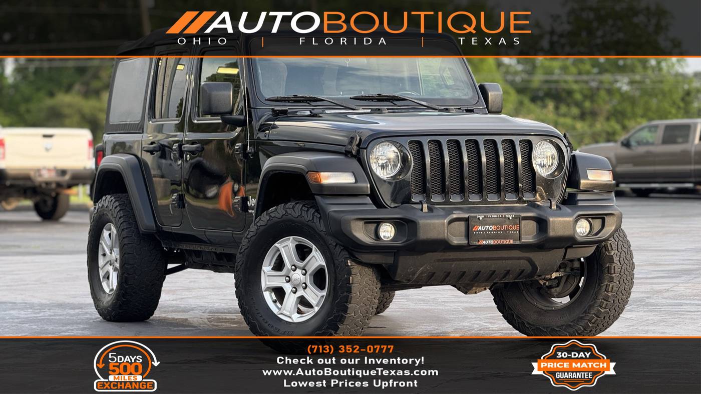 2020 Jeep Wrangler Sport S — SUV — 96,520 mi — Alvin, TX