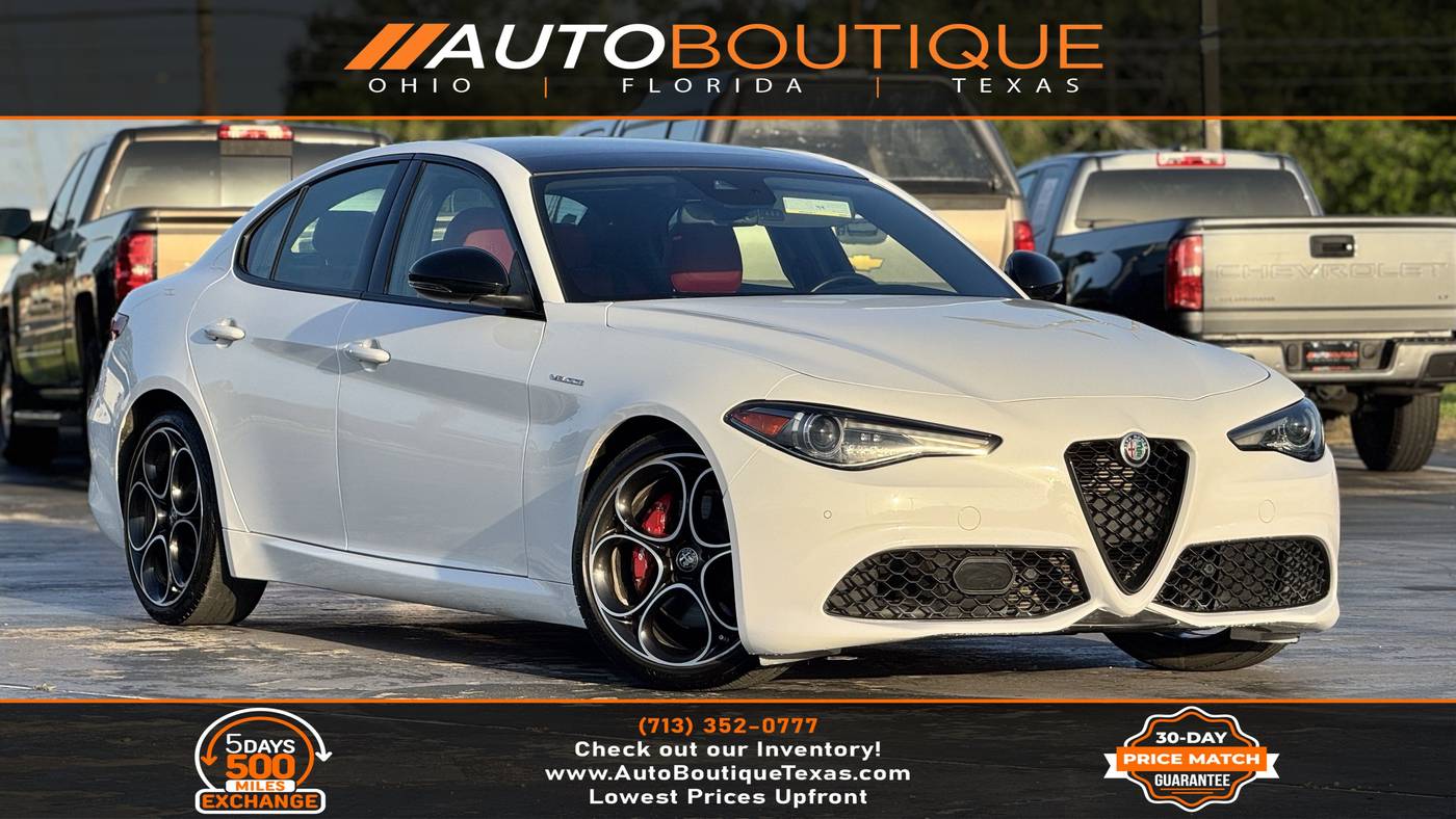 2022 Alfa Romeo Giulia Veloce — Sedan — 26,725 mi — Alvin, TX