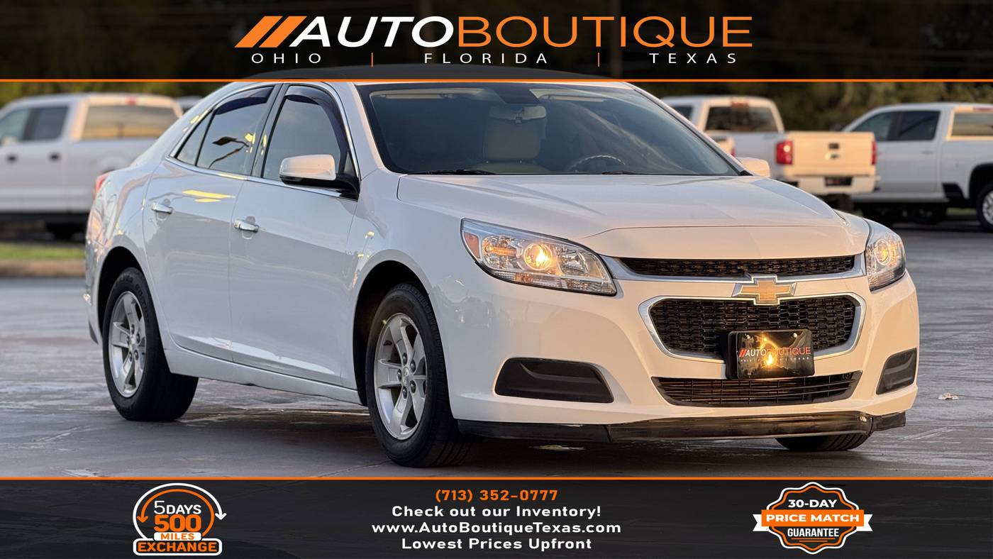 2016 Chevrolet Malibu Limited LT — Sedan — 102,466 mi — Alvin, TX
