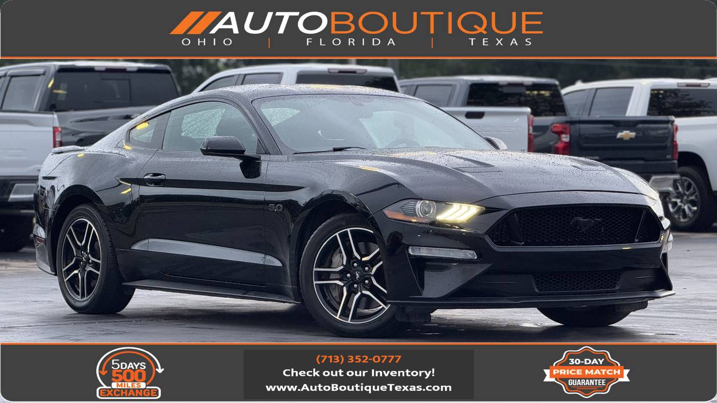 2019 Ford Mustang GT — Coupe — 57,252 mi — Alvin, TX