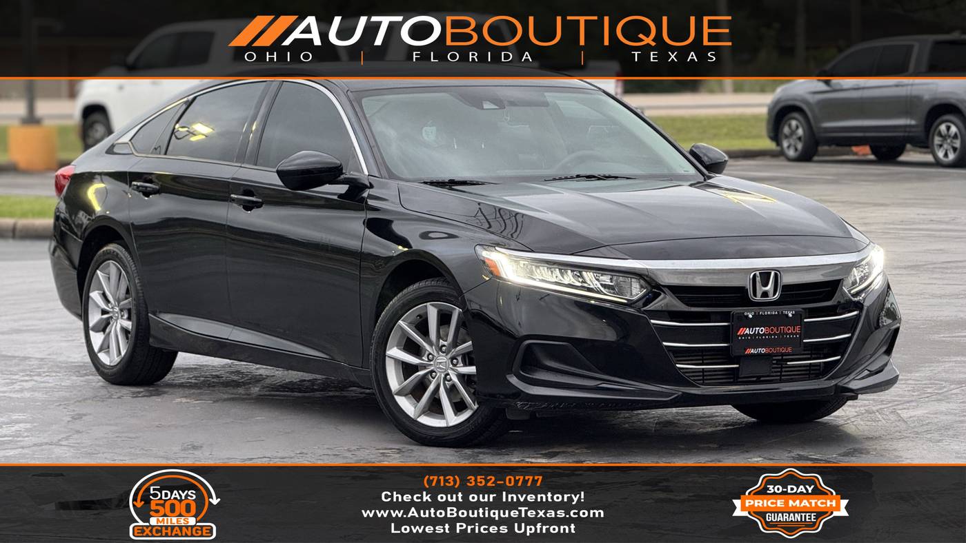 2021 Honda Accord LX — Sedan — 78,409 mi — Alvin, TX