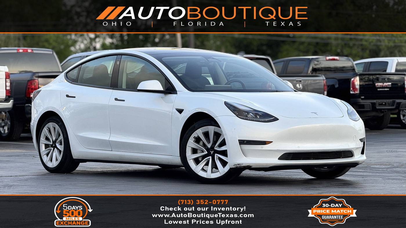 2022 Tesla Model 3 Standard Range Plus — Sedan — 59,049 mi — Alvin, TX