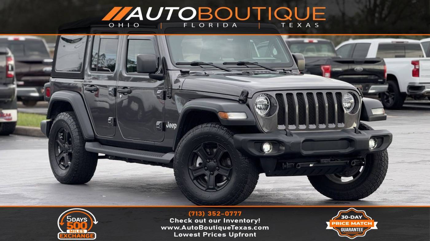 2020 Jeep Wrangler Sport S — SUV — 47,268 mi — Alvin, TX