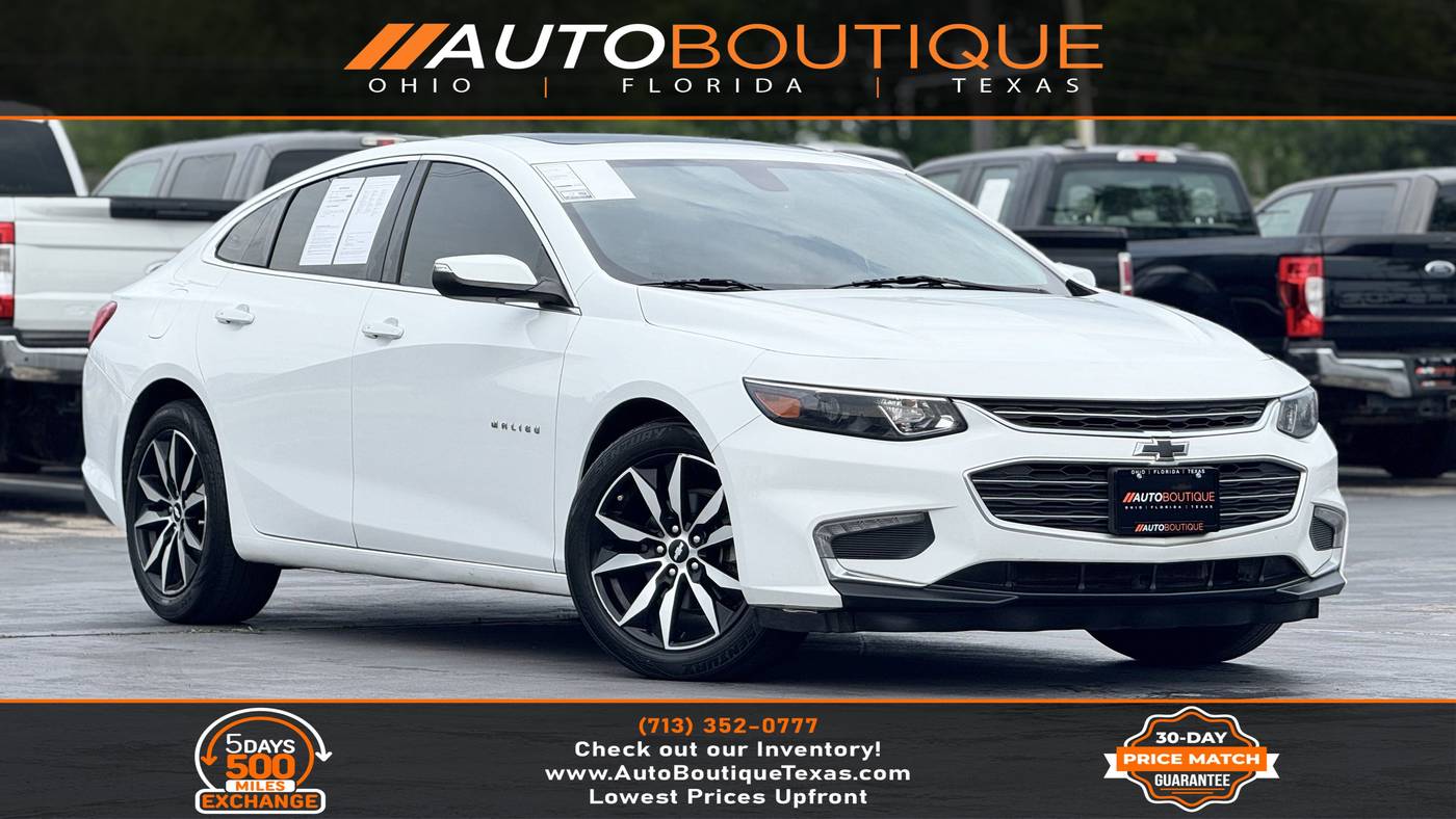 2018 Chevrolet Malibu LT — Sedan — 78,366 mi — Alvin, TX