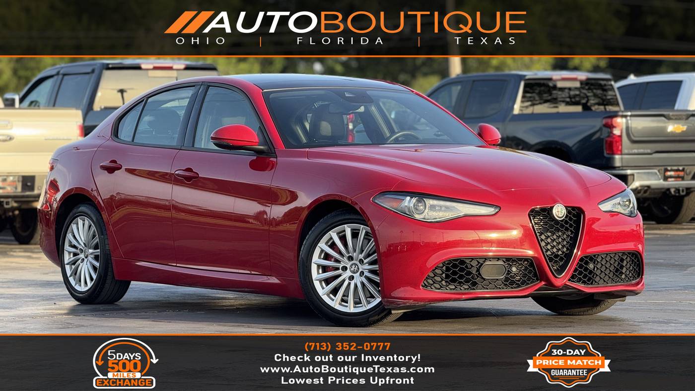 2022 Alfa Romeo Giulia Sprint — Sedan — 29,053 mi — Alvin, TX