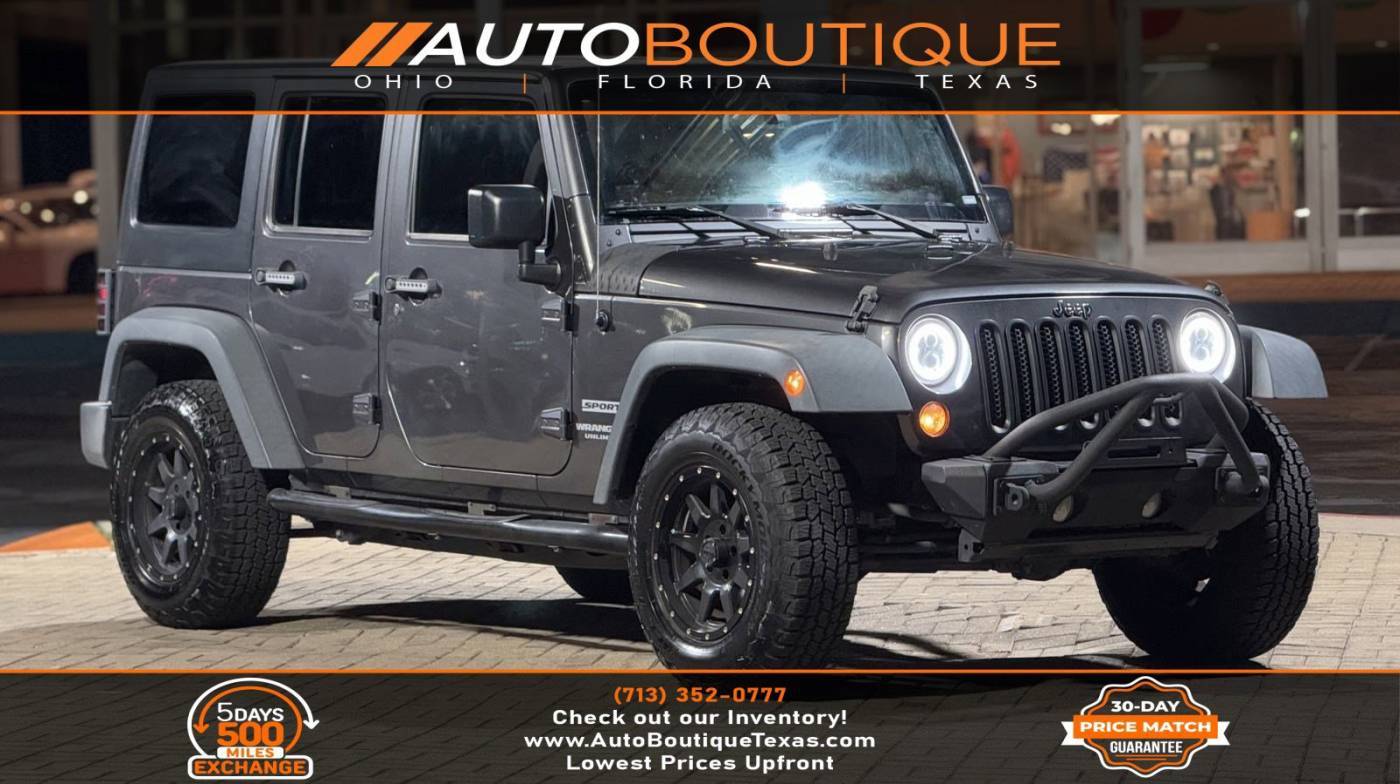 2016 Jeep Wrangler Sport — SUV — 59,227 mi — Alvin, TX
