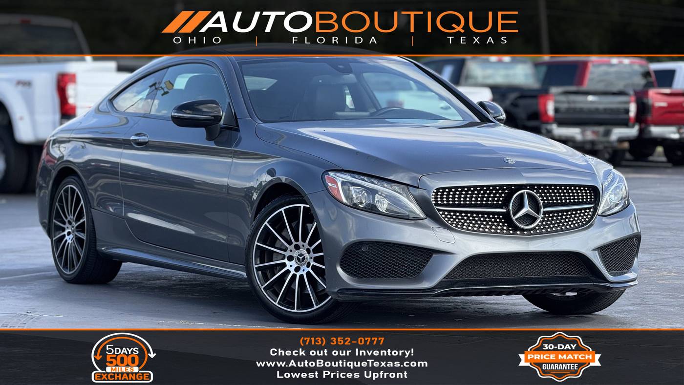 2018 Mercedes-Benz C-Class C 300 — Coupe — 45,531 mi — Alvin, TX