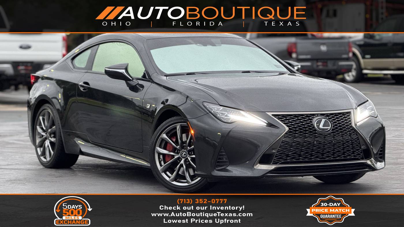 2020 Lexus RC RC 350 F Sport — Coupe — 40,451 mi — Alvin, TX