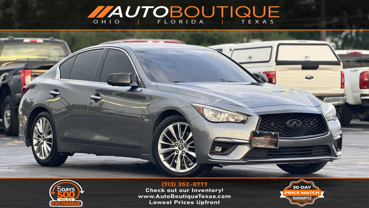 2018 INFINITI Q50 3.0t LUXE — Sedan — 90,937 mi — Alvin, TX