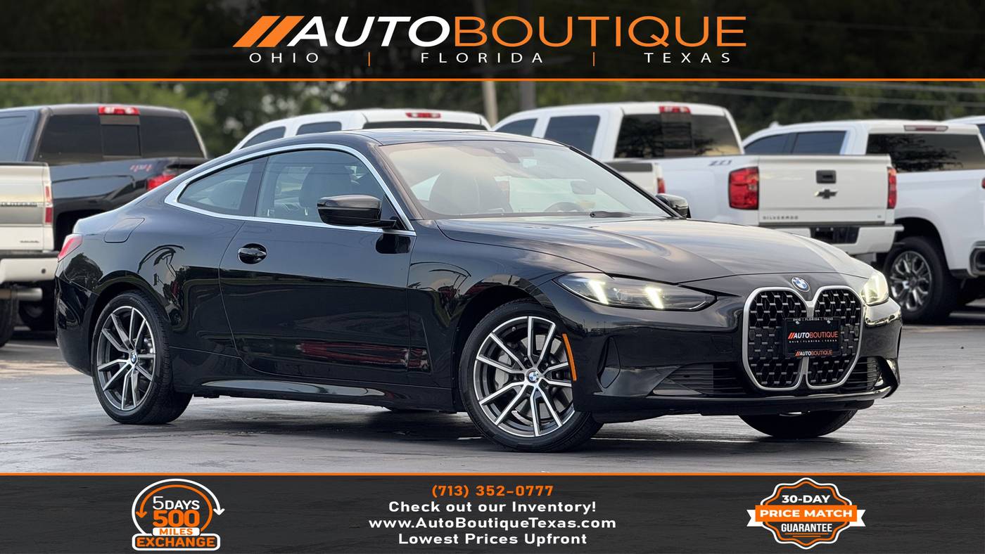 2025 BMW 4 Series 430i — Coupe — 23,974 mi — Alvin, TX