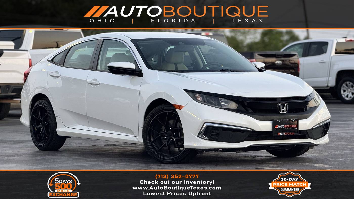 2019 Honda Civic LX — Sedan — 95,564 mi — Alvin, TX