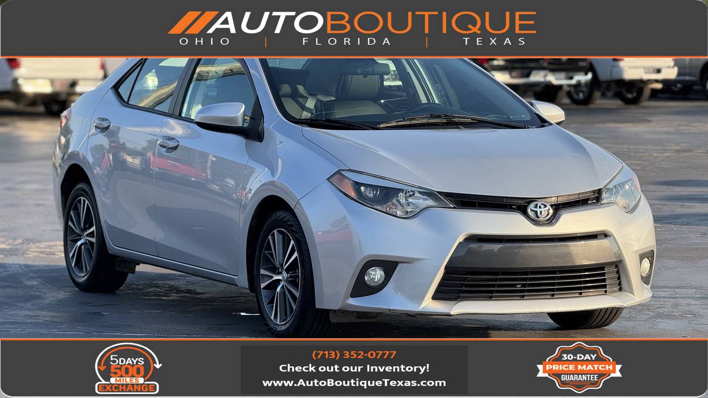 2016 Toyota Corolla LE Plus — Sedan — 78,862 mi — Alvin, TX