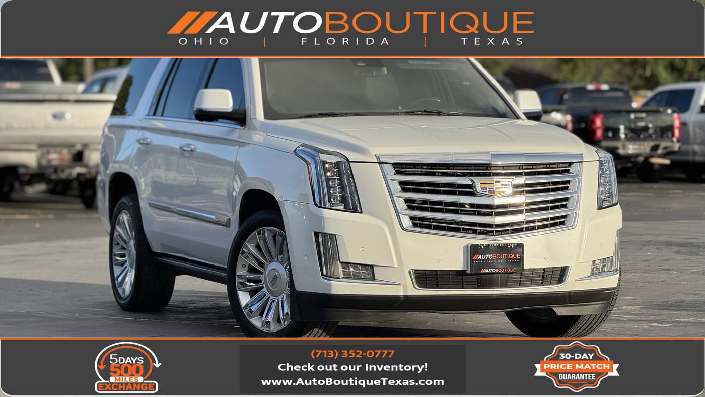 2017 Cadillac Escalade Platinum — SUV — 127,965 mi — Alvin, TX