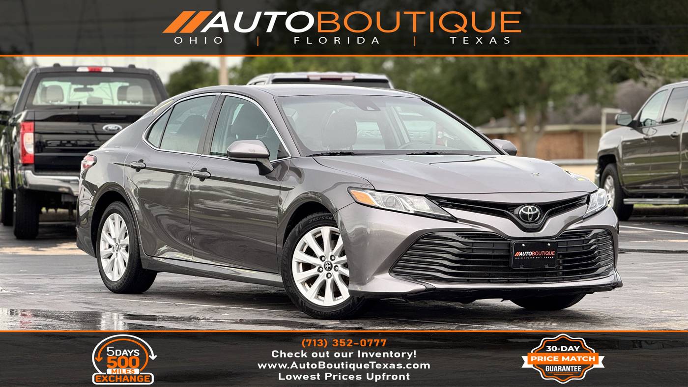 2019 Toyota Camry LE — Sedan — 105,911 mi — Alvin, TX