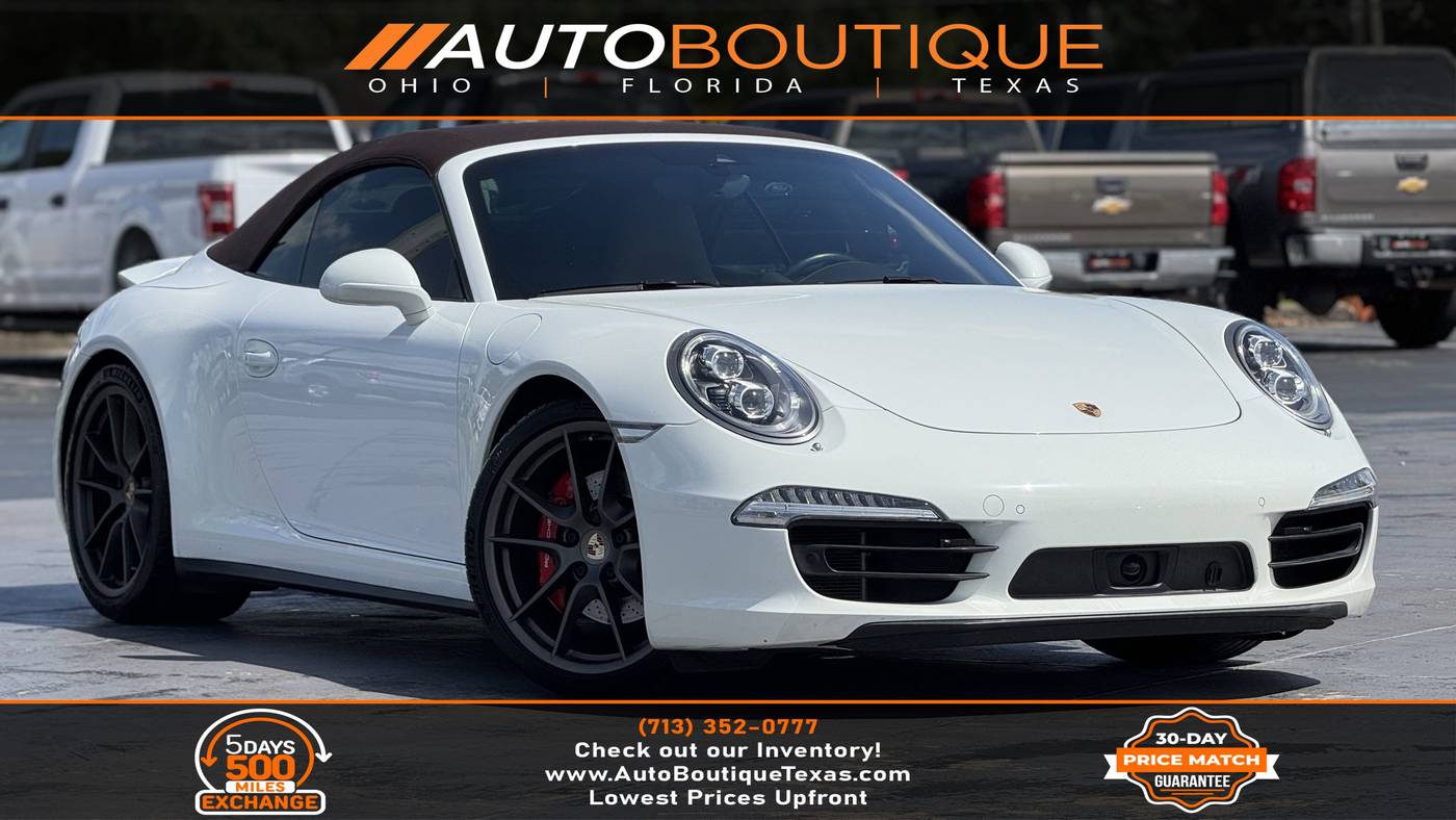2014 Porsche 911 Carrera 4S — Convertible — 47,677 mi — Alvin, TX