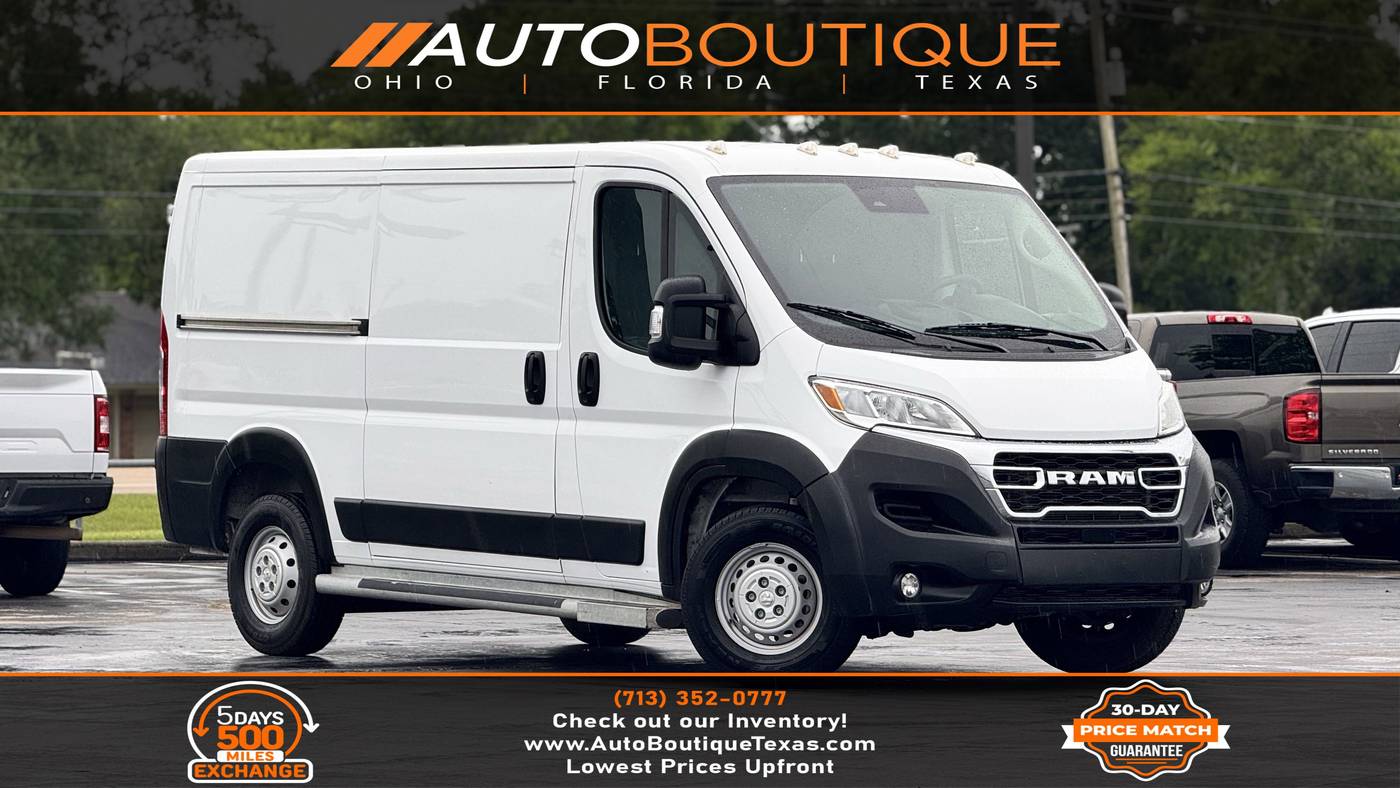2023 Ram ProMaster Cargo Van 2500 — Cargo Van — 24,679 mi — Alvin, TX