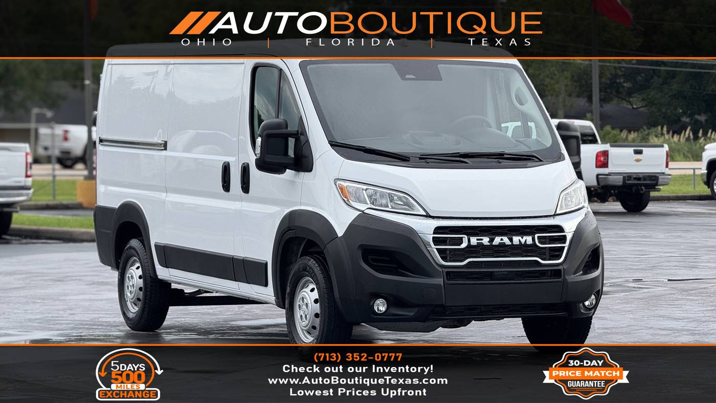 2023 Ram ProMaster Cargo Van 2500 — Cargo Van — 18,703 mi — Alvin, TX