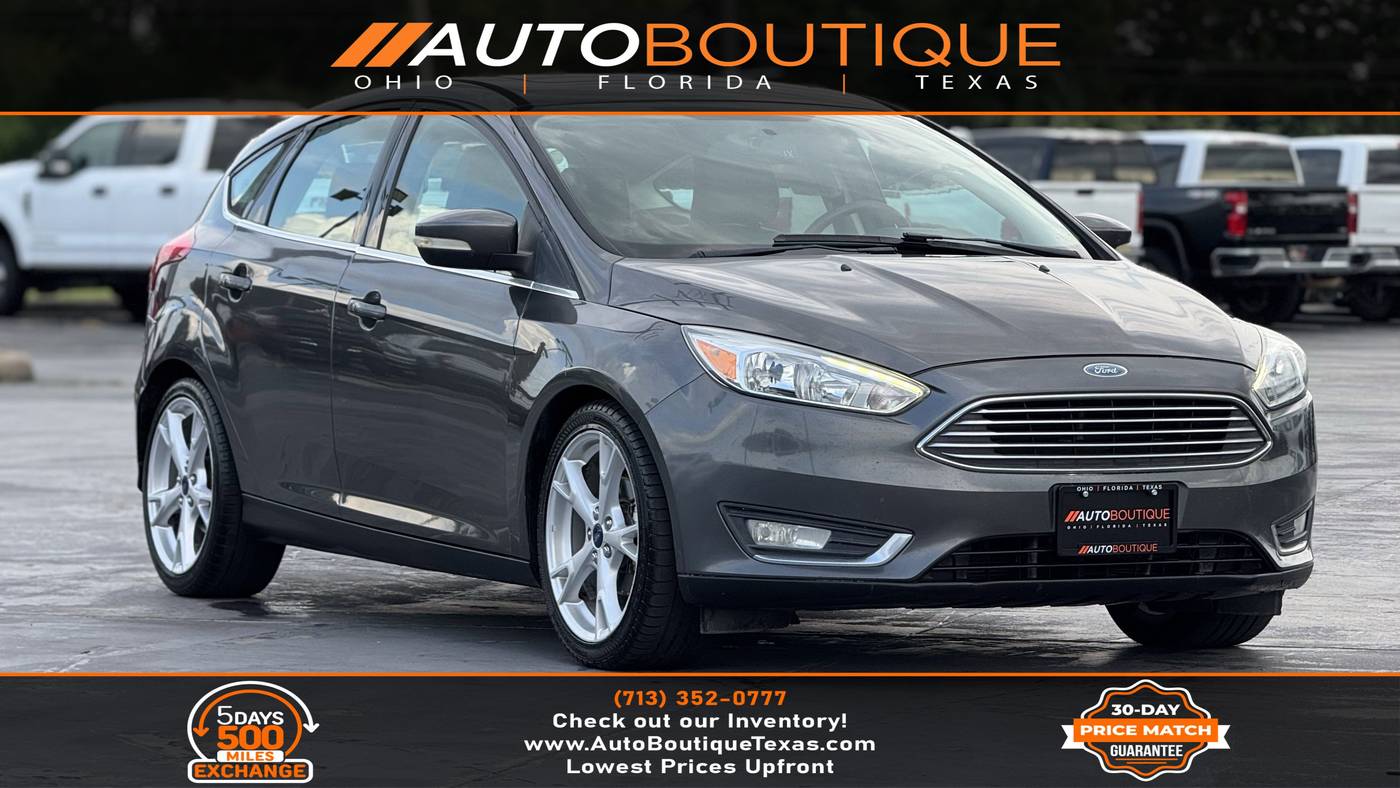 2015 Ford Focus Titanium — Hatchback — 113,367 mi — Alvin, TX