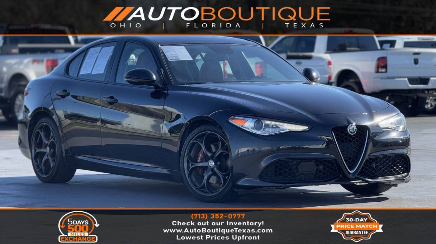 2018 Alfa Romeo Giulia Ti Sport — Sedan — 71,659 mi — Alvin, TX