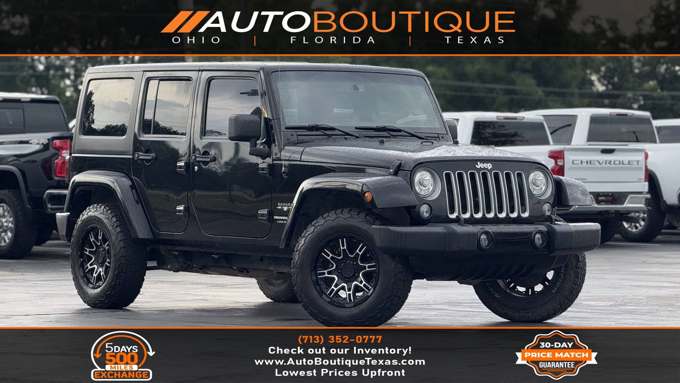 2018 Jeep Wrangler Sahara — SUV — 67,383 mi — Alvin, TX