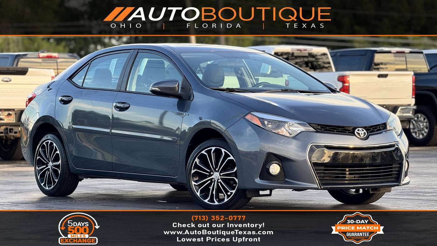 2016 Toyota Corolla S Plus — Sedan — 87,604 mi — Alvin, TX