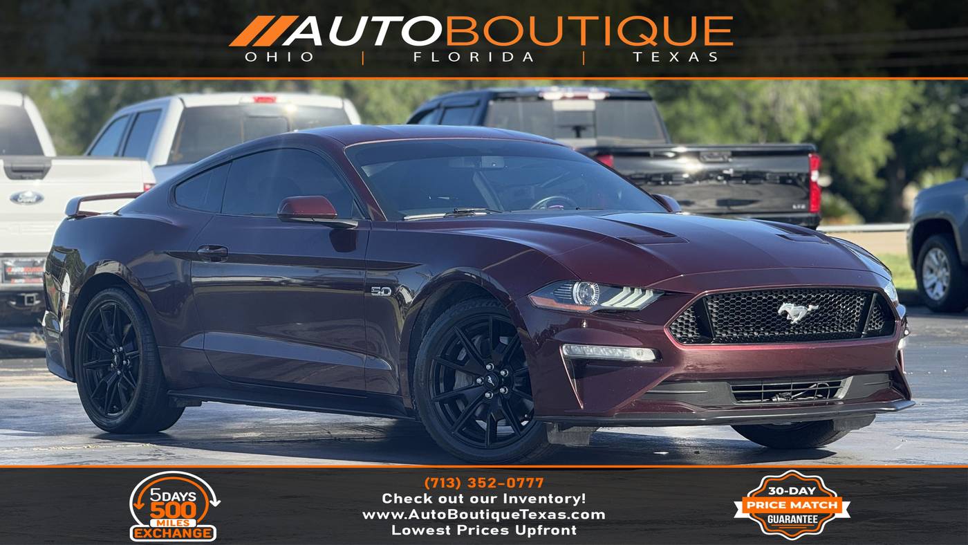 2018 Ford Mustang GT — Coupe — 67,397 mi — Alvin, TX